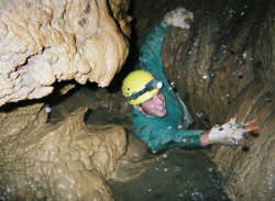 Gorge caving